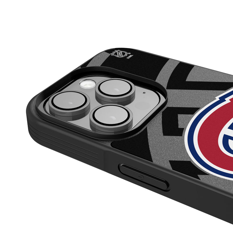 Montreal Canadiens Personalized Tilt iPhone Bump Phone Case for Apple iPhone Detail.Jpg