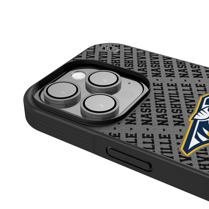 Nashville Predators Personalized EndZone Plus iPhone Bump Phone Case for Apple iPhone Detail.Jpg