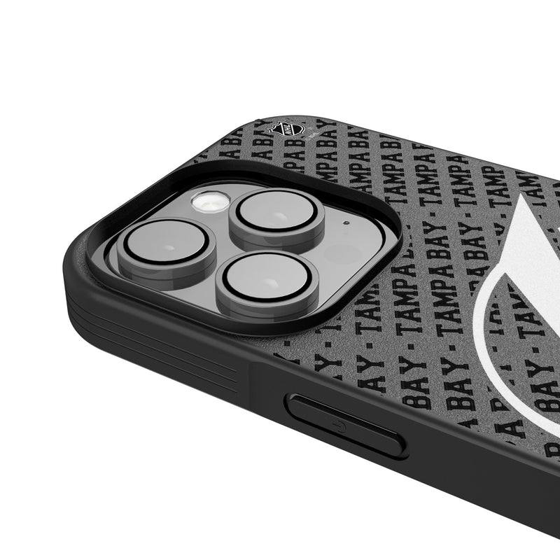 Tampa Bay Lightning Personalized EndZone Plus iPhone Bump Phone Case for Apple iPhone Detail.Jpg