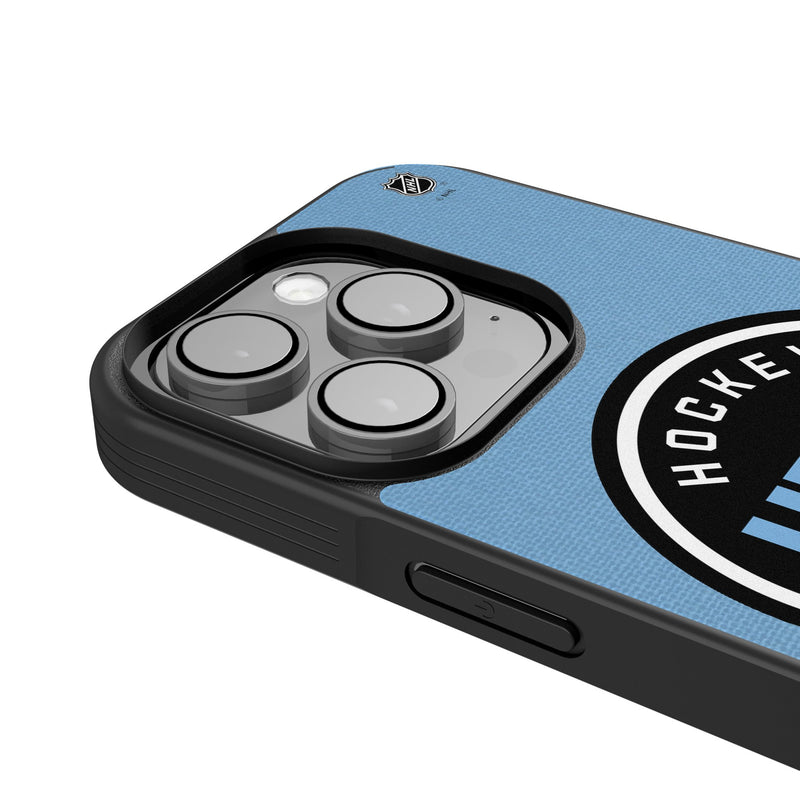 Utah Hockey Club Personalized Stripe iPhone Bump Phone Case for Apple iPhone Detail.Jpg