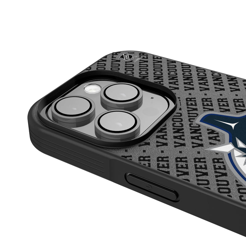 Vancouver Canucks Personalized EndZone Plus iPhone Bump Phone Case for Apple iPhone Detail.Jpg