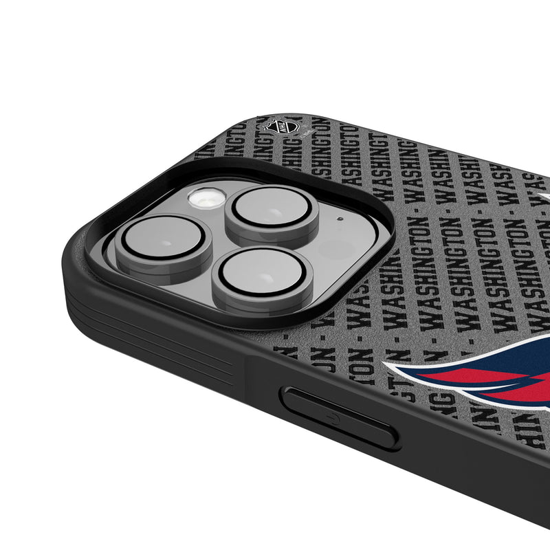 Washington Capitals Personalized EndZone Plus iPhone Bump Phone Case for Apple iPhone Detail.Jpg