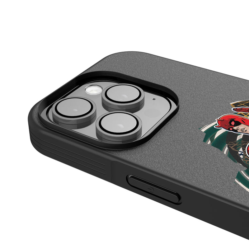 Marvel Daredevil Badge iPhone Bump Phone Case for Apple iPhone Detail.Jpg