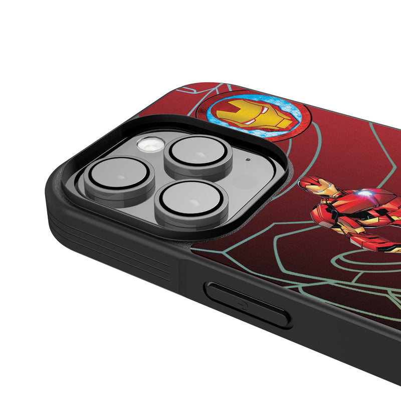Marvel Avengers Iron Man MechLine iPhone Bump Phone Case for Apple iPhone Detail.Jpg