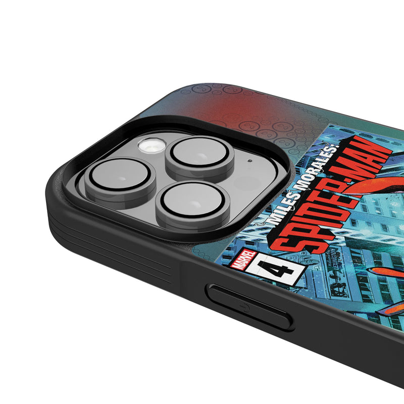 Marvel Miles Morales Classic Cover iPhone Bump Phone Case for Apple iPhone Detail.Jpg