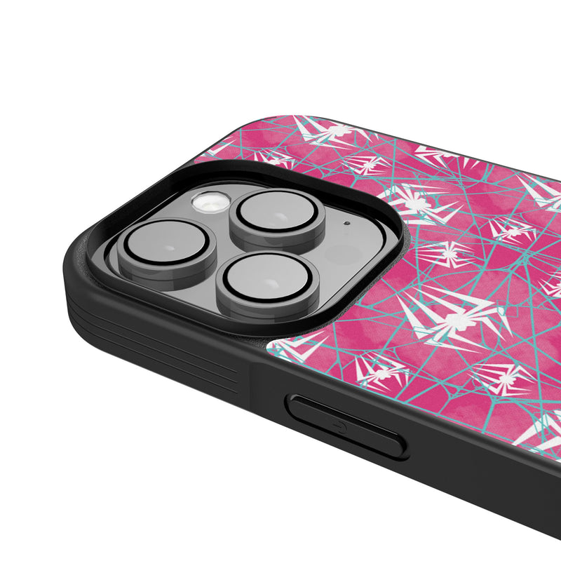 Marvel Spider-Gwen Pattern iPhone Bump Phone Case for Apple iPhone Detail.Jpg