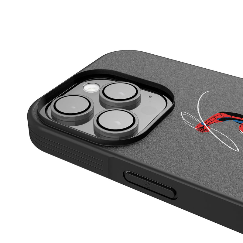 Marvel Spider-Man Badge iPhone Bump Phone Case for Apple iPhone Detail.Jpg