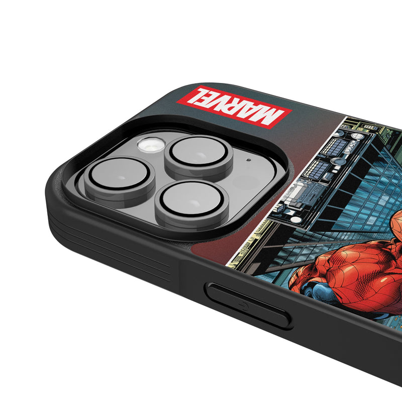 Marvel Spider-Man Cover Art iPhone Bump Phone Case for Apple iPhone Detail.Jpg