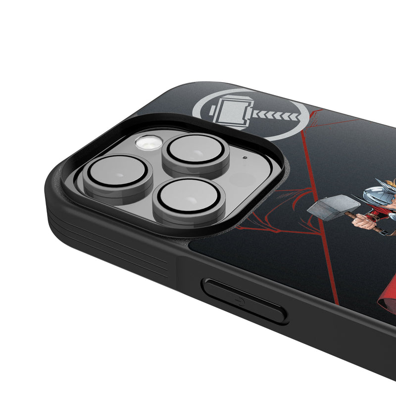 Marvel Avengers Thor MechLine iPhone Bump Phone Case for Apple iPhone Detail.Jpg