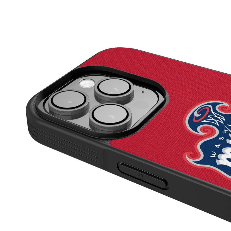 Washington Mystics Personalized Stripe iPhone Bump Phone Case for Apple iPhone Detail.Jpg
