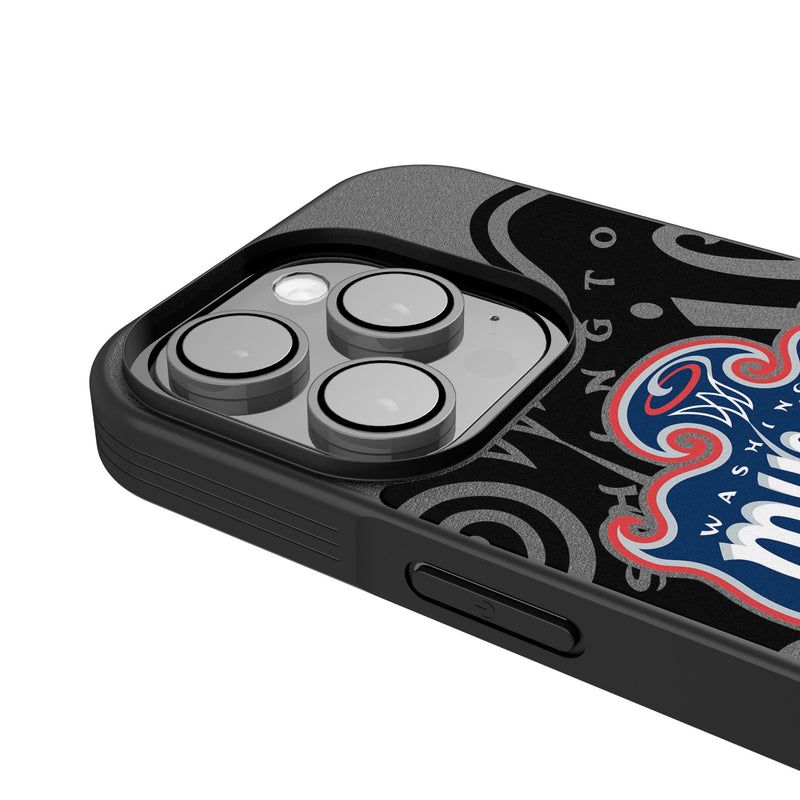 Washington Mystics Personalized Tilt iPhone Bump Phone Case for Apple iPhone Detail.Jpg