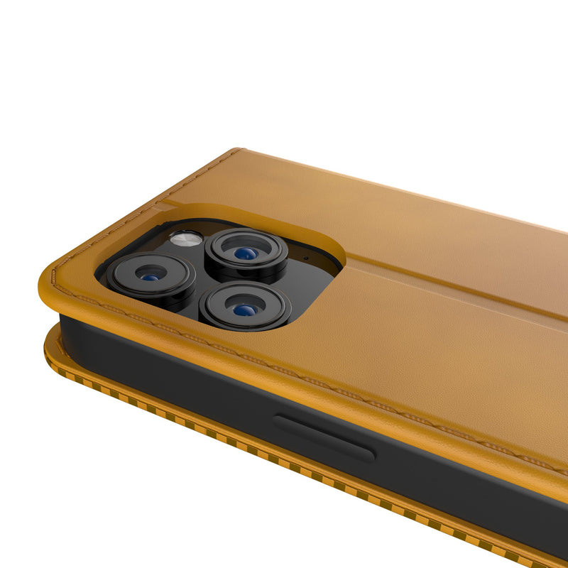 AJ Lee Steel iPhone Folio Phone Case for Apple iPhone Camera.Jpg