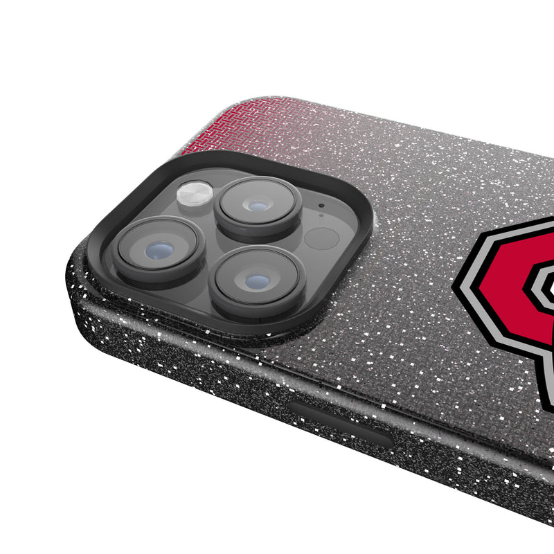Ohio State University Buckeyes Linen iPhone Bling Phone Case for Apple iPhone Detail.Jpg