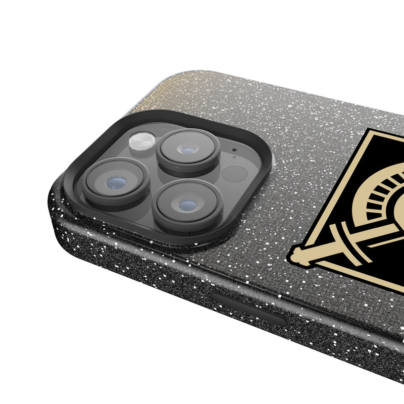 United States Military Academy Black Knights Linen iPhone Bling Phone Case for Apple iPhone Detail.Jpg