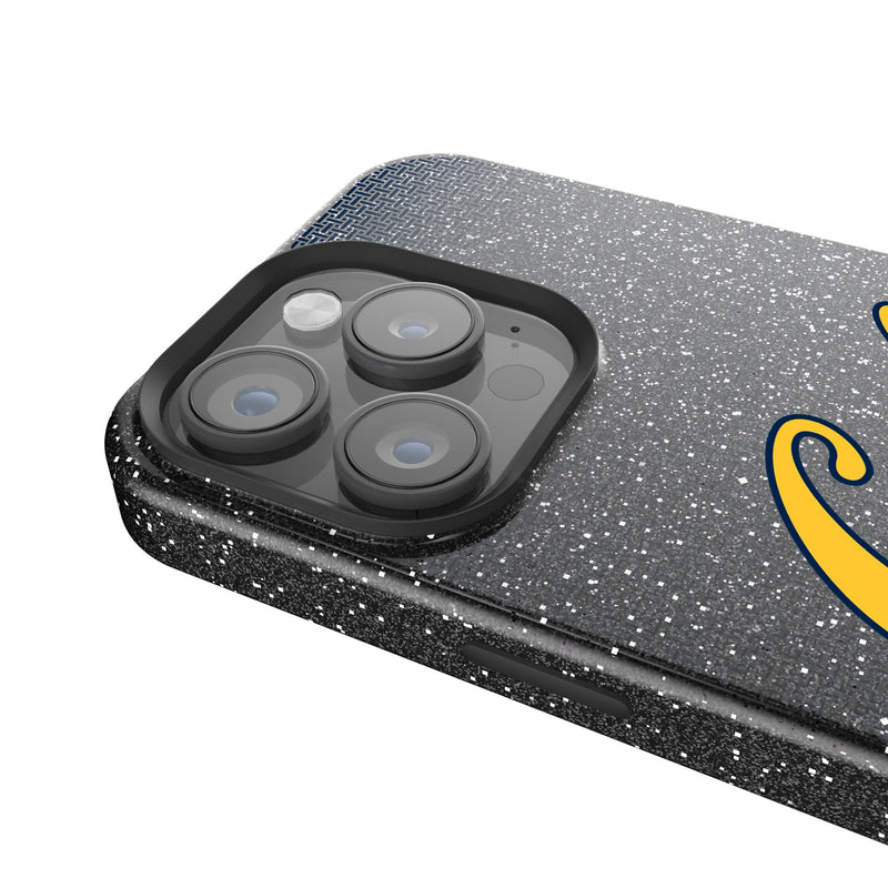 University of California Berkeley Golden Bears Linen iPhone Bling Phone Case for Apple iPhone Detail.Jpg