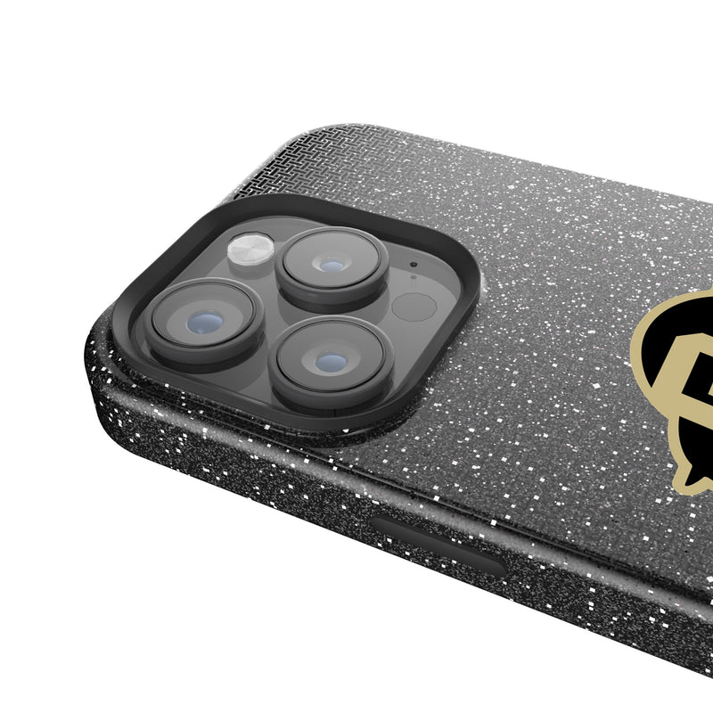 University of Colorado Buffaloes Linen iPhone Bling Phone Case for Apple iPhone Detail.Jpg