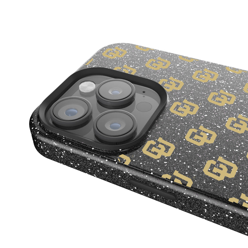 University of Colorado Buffaloes Fashion Pattern iPhone Bling Phone Case for Apple iPhone Detail.Jpg