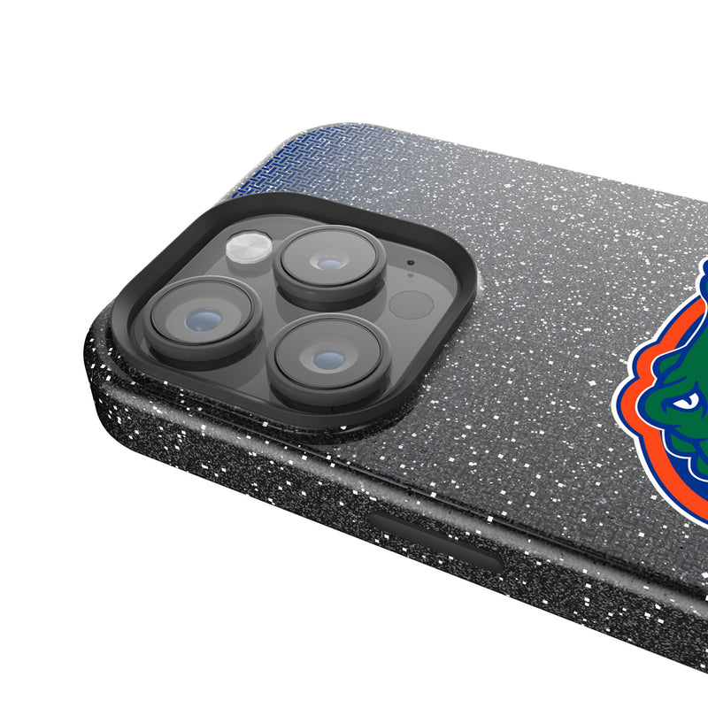 University of Florida Gators Linen iPhone Bling Phone Case for Apple iPhone Detail.Jpg
