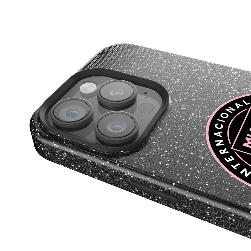 Inter Miami CF Linen iPhone Bling Phone Case for Apple iPhone Detail.Jpg