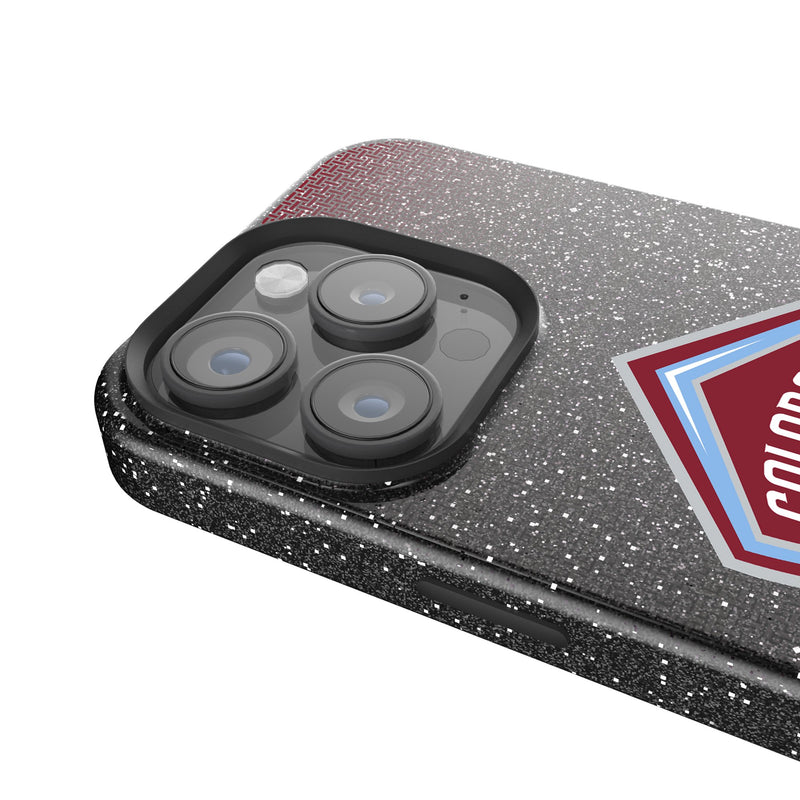 Colorado Rapids Linen iPhone Bling Phone Case for Apple iPhone Detail.Jpg
