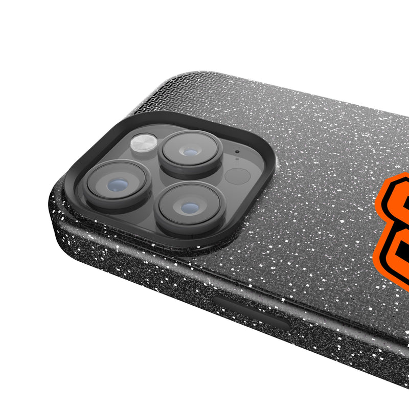 Oklahoma State University Cowboys Linen iPhone Bling Phone Case for Apple iPhone Detail.Jpg