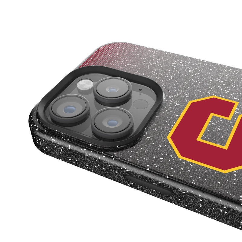 University of Southern California Trojans Linen iPhone Bling Phone Case for Apple iPhone Detail.Jpg