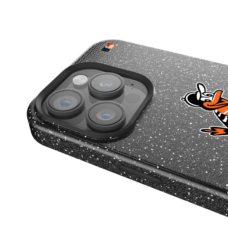 Baltimore Orioles 1954-1963 - Cooperstown Collection Linen iPhone Bling Phone Case for Apple iPhone Detail.Jpg
