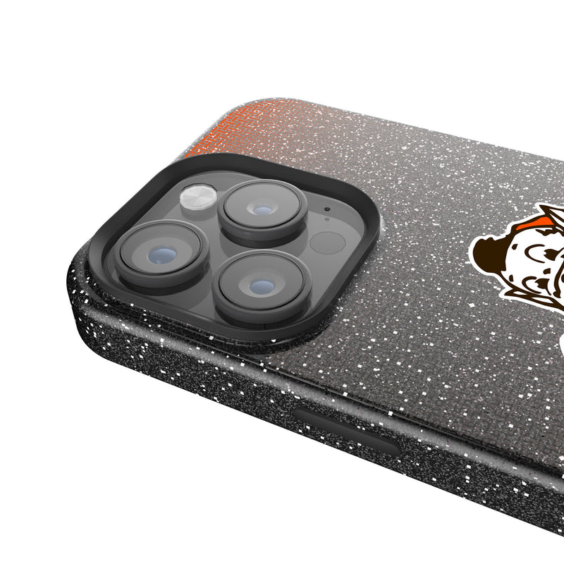 Cleveland Browns Historic Collection Linen iPhone Bling Phone Case for Apple iPhone Detail.Jpg