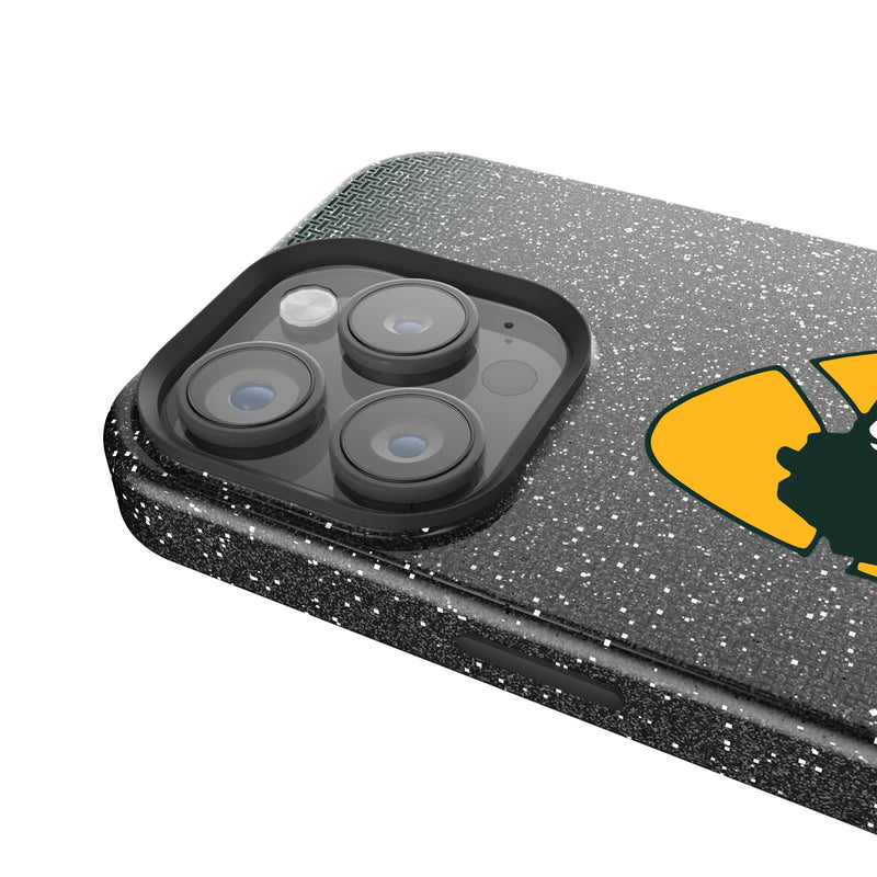 Green Bay Packers Historic Collection Linen iPhone Bling Phone Case for Apple iPhone Detail.Jpg