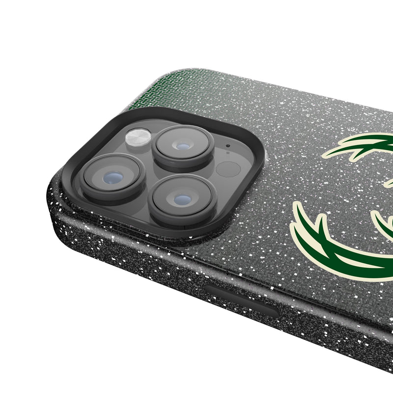 Milwaukee Bucks Linen iPhone Bling Phone Case for Apple iPhone Detail.Jpg