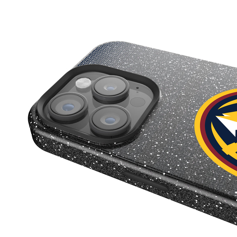 Denver Nuggets Linen iPhone Bling Phone Case for Apple iPhone Detail.Jpg