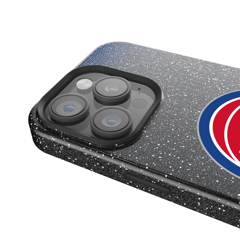 Detroit Pistons Linen iPhone Bling Phone Case for Apple iPhone Detail.Jpg