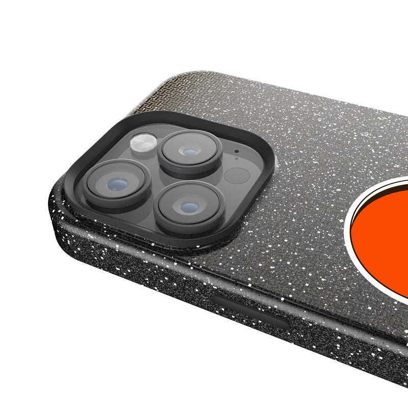 Cleveland Browns Linen iPhone Bling Phone Case for Apple iPhone Detail.Jpg