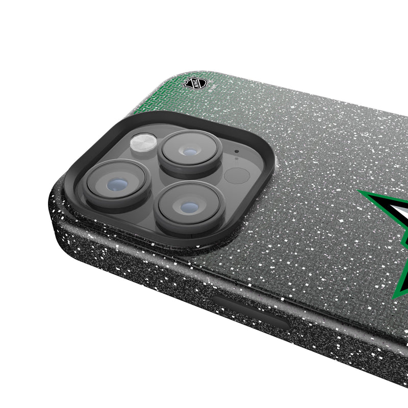 Dallas Stars Linen iPhone Bling Phone Case for Apple iPhone Detail.Jpg