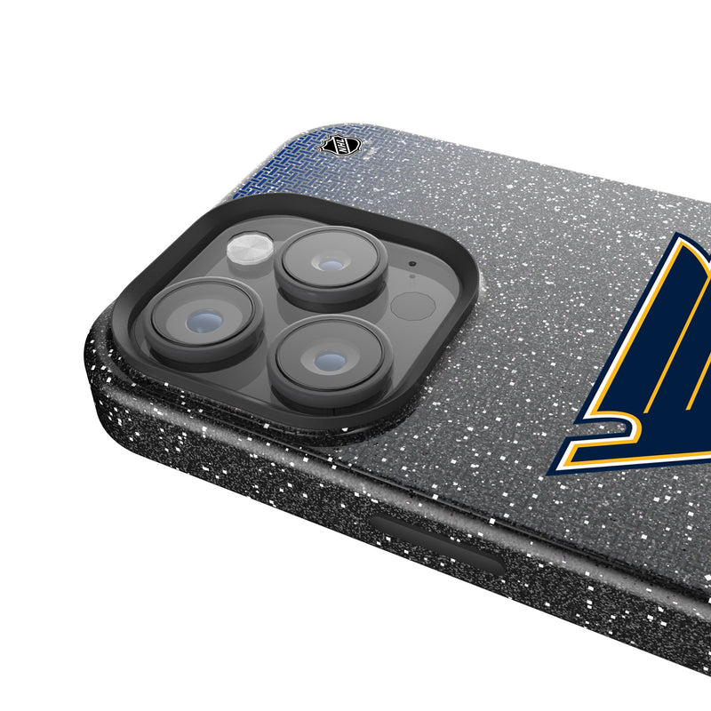 St. Louis Blues Linen iPhone Bling Phone Case for Apple iPhone Detail.Jpg