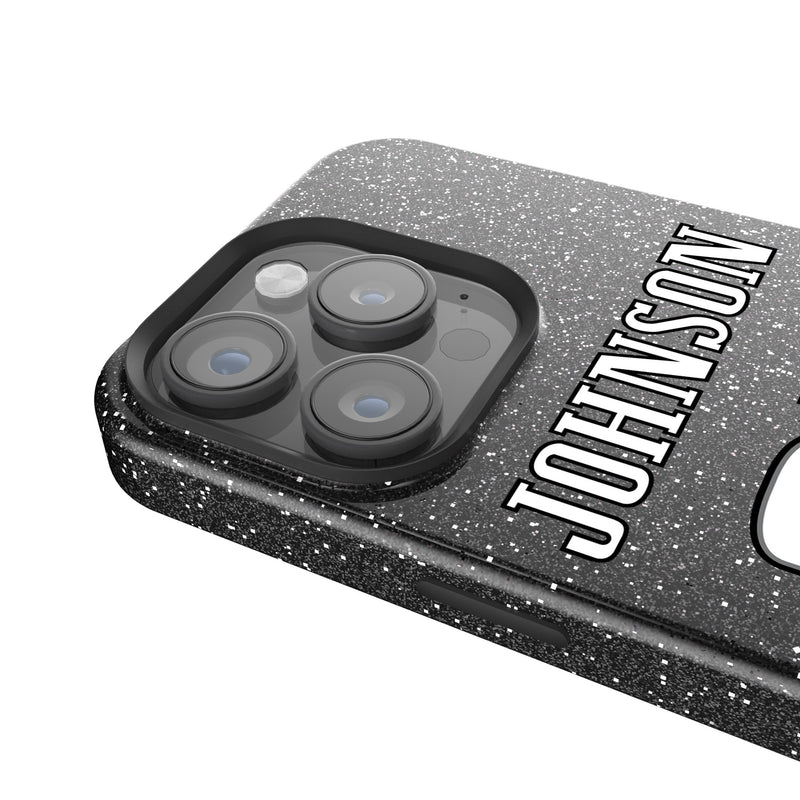 Lane Johnson Philadelphia Eagles 65 Ready iPhone Bling Phone Case Detail.Jpg