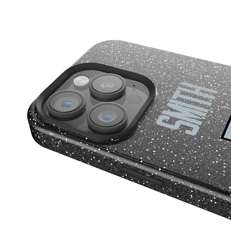 Geno Smith Las Vegas Raiders 7 Game Tactic iPhone Bling Phone Case for Apple iPhone Detail.Jpg