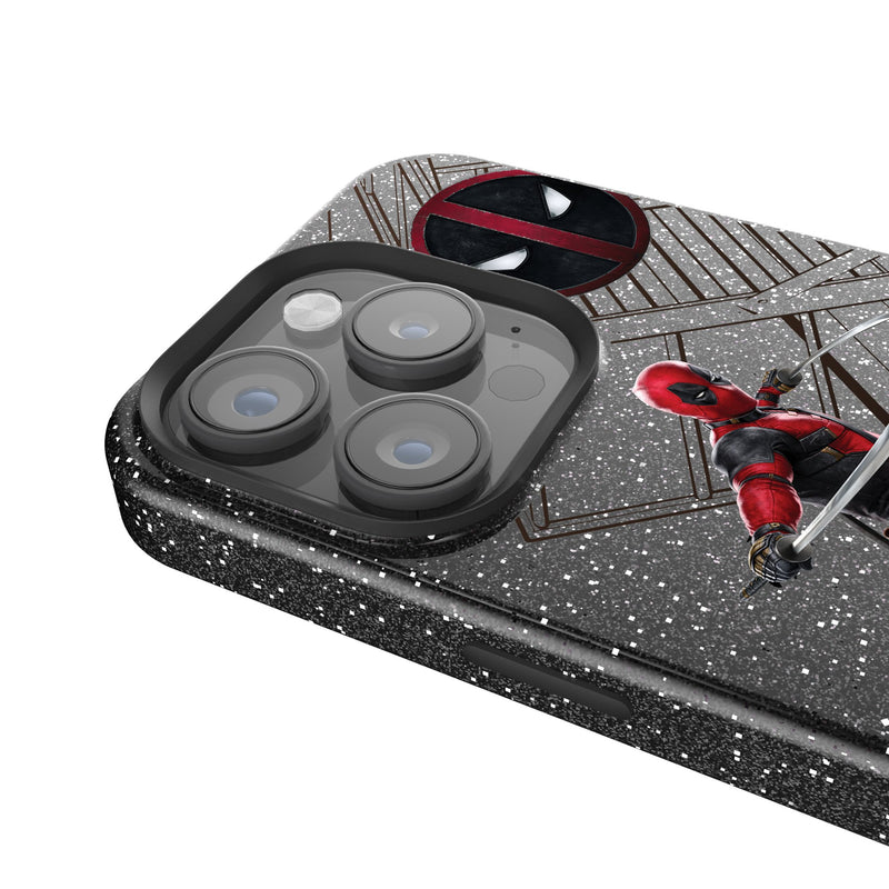 Marvel Deadpool MechLine iPhone Bling Phone Case Detail.Jpg