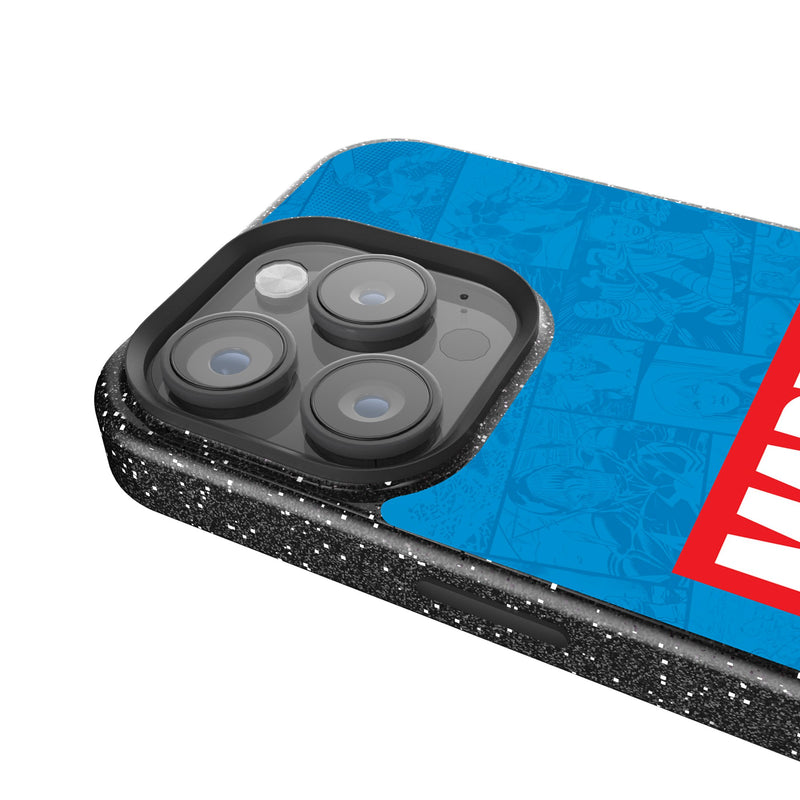 Marvel Comics Marvel Logo iPhone Bling Phone Case for Apple iPhone Detail.Jpg