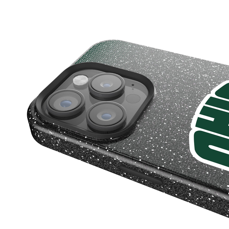 Ohio University Bobcats Linen iPhone Bling Phone Case for Apple iPhone Detail.Jpg