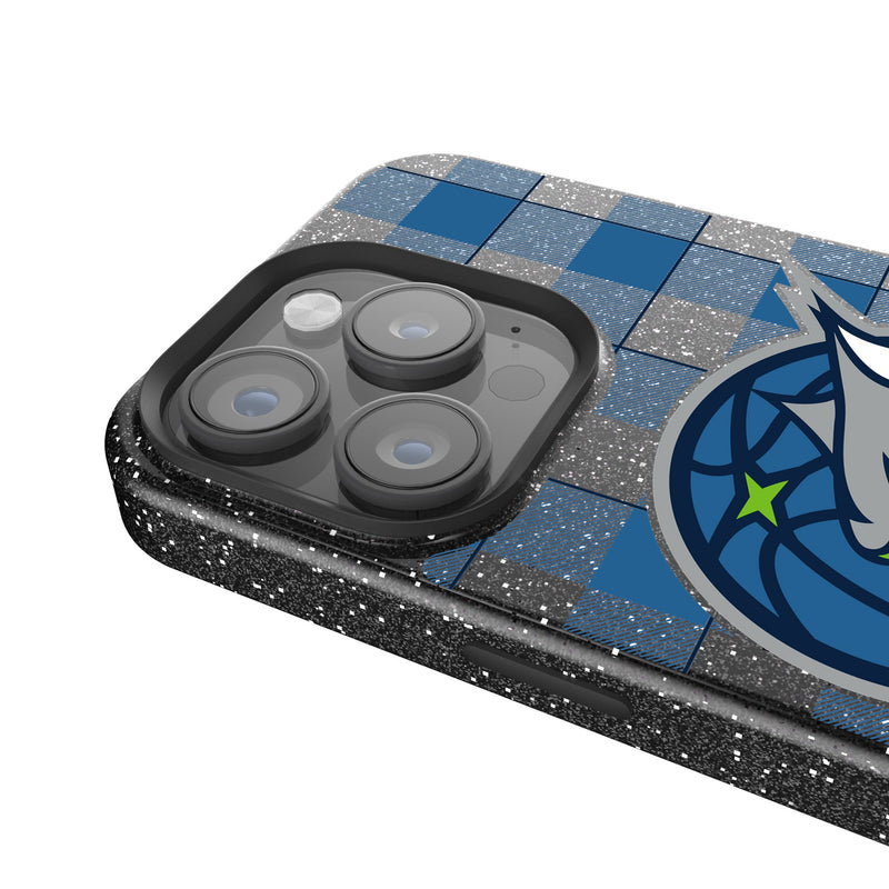 Minnesota Lynx Plaid iPhone Bling Phone Case Detail.Jpg