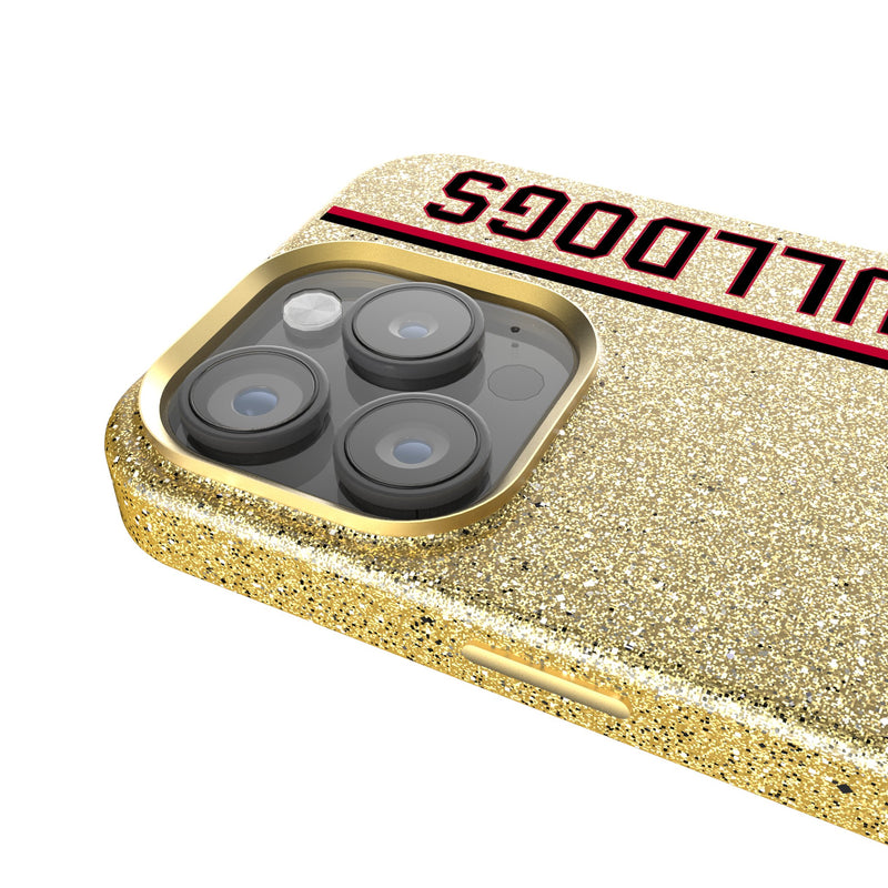 University of Georgia Bulldogs Uga Sidebar iPhone Bling Phone Case for Apple iPhone Detail.Jpg