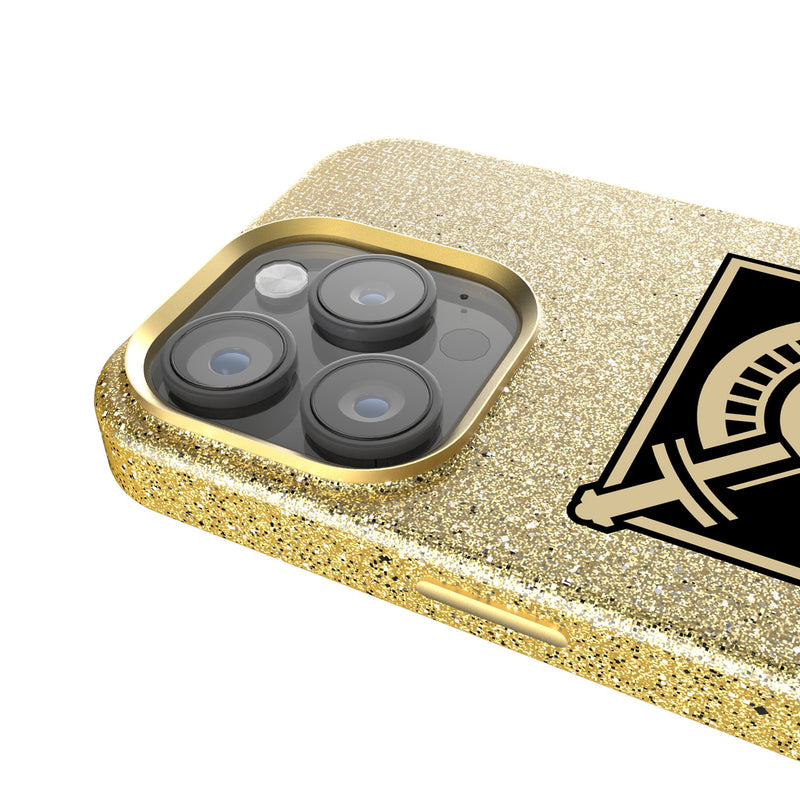 United States Military Academy Black Knights Linen iPhone Bling Phone Case for Apple iPhone Detail.Jpg