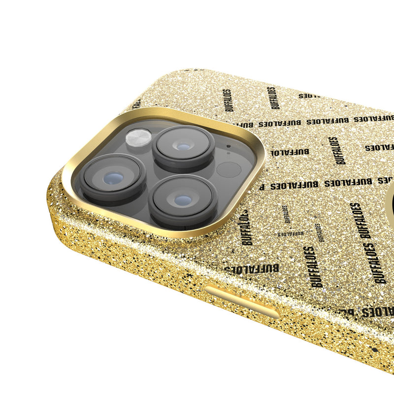 University of Colorado Buffaloes Quadtile iPhone Bling Phone Case for Apple iPhone Detail.Jpg
