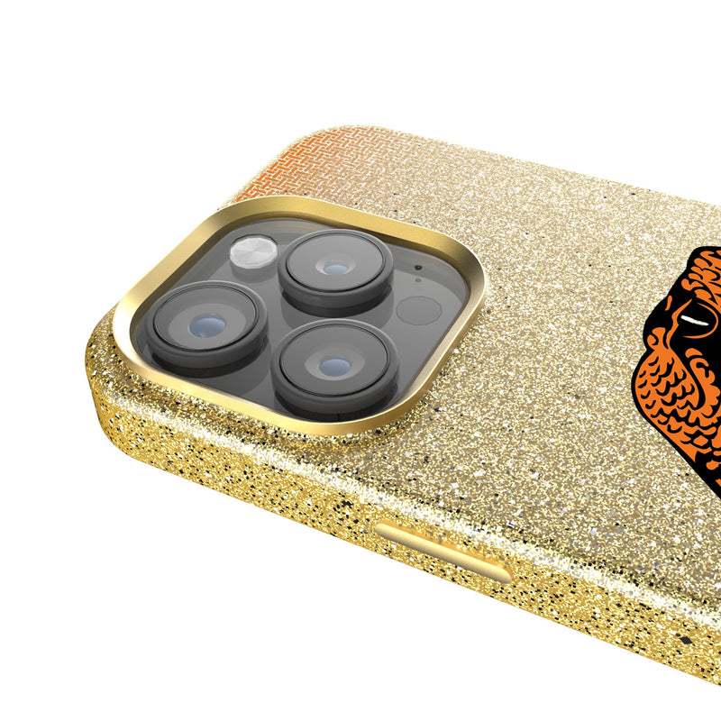 Florida A&M University Rattlers Linen iPhone Bling Phone Case for Apple iPhone Detail.Jpg