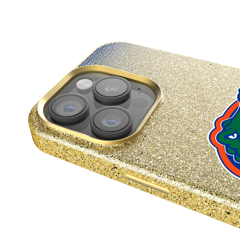University of Florida Gators Linen iPhone Bling Phone Case for Apple iPhone Detail.Jpg