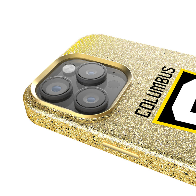 Columbus Crew Linen iPhone Bling Phone Case for Apple iPhone Detail.Jpg