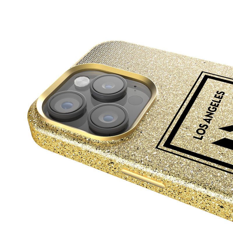 Los Angeles Football Club Linen iPhone Bling Phone Case for Apple iPhone Detail.Jpg