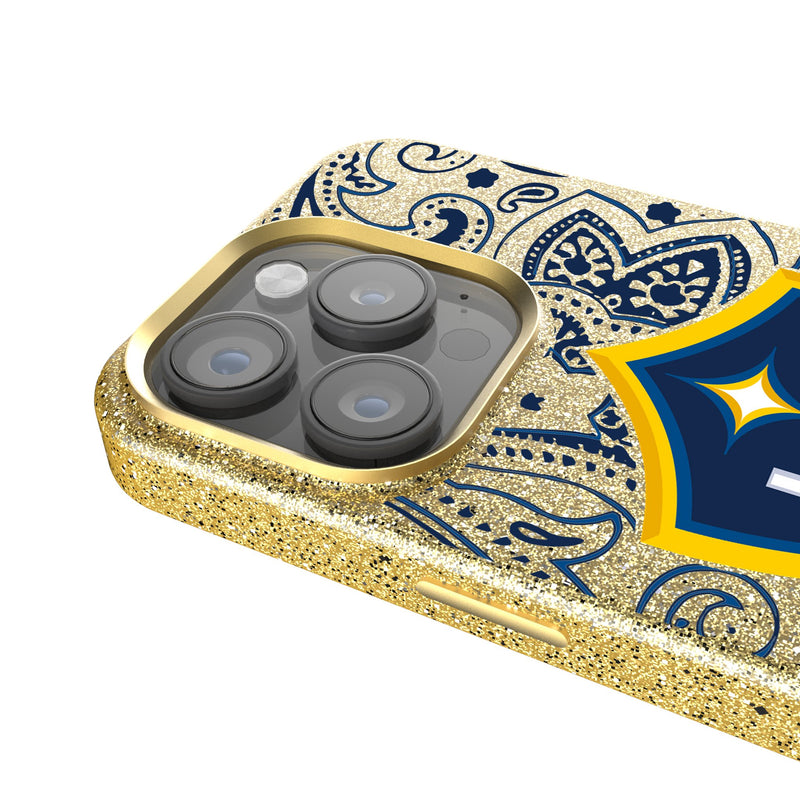 LA Galaxy  Paisley iPhone Bling Phone Case Detail.Jpg