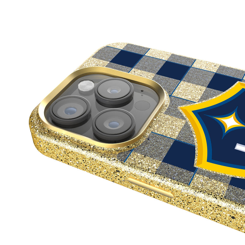 LA Galaxy  Plaid iPhone Bling Phone Case Detail.Jpg